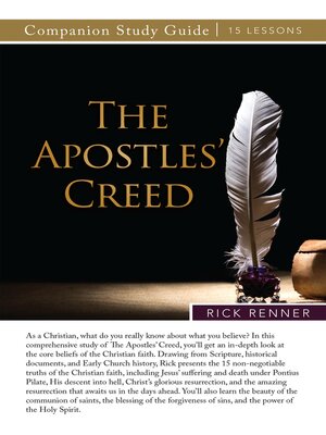 cover image of The Apostles' Creed Study Guide